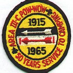 1965 Area 3-C Pow Wow patch