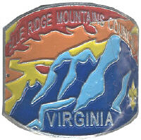 Blue Ridge Mountains Council Hiking Stick Medallion