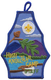 High Knoll Trail 2003 Staff Patch