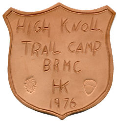 High Knoll Trail Leather Shield