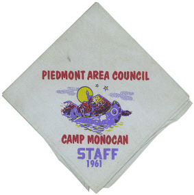 Camp Monocan 1961 Staff Neckerchief