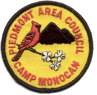 Camp Monocan 1968 Pocket Patch