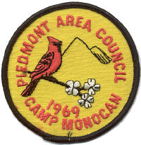 Camp Monocan 1969 Pocket Patch