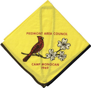 Camp Monocan 1969 Neckerchief