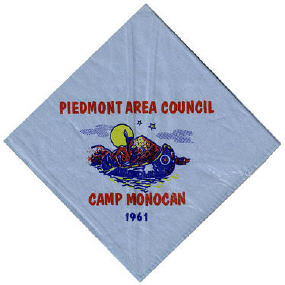 Camp Monocan 1961 Neckerchief