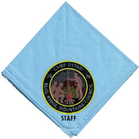 Camp Ottari 1974 Staff Neckerchief