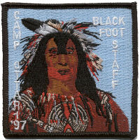 Camp Ottari 1997 Staff Pocket Patch