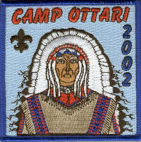 Camp Ottari 2002 Pocket Patch