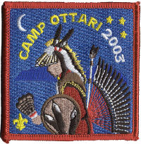 Camp Ottari 2003 Trader Pocket Patch