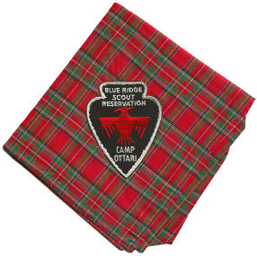 Camp Ottari 1962 Staff Neckerchief