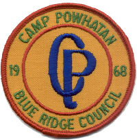 Camp Powhatan 1968 Pocket Patch