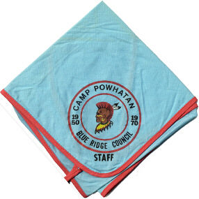 Camp Powhatan 1970 Staff Neckerchief