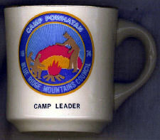 Camp Powhatan 1974 Camp Leader Mug
