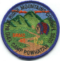 Camp Powhatan 2000 Pocket Patch