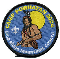 Camp Powhatan 2004 Pocket Patch