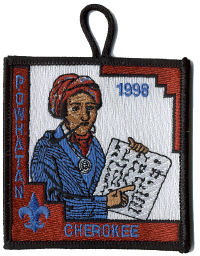 Camp Powhatan 1998 Pocket Patch